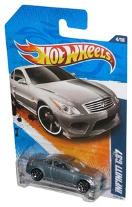 Hot Wheels Faster Than Ever '12 4/10 (2011) White Infinity G37 Car 94/247 - Picture 1 of 1