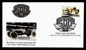 DR WHO 2011 FDC INDIANAPOLIS 500 CAR RACE CACHET M60519 - Picture 1 of 2