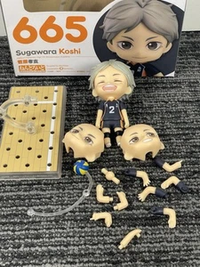 🔥 Koshi Sugawara Nendoroid 665 Haikyu Orange Rouge Figur - Bild 1 von 18