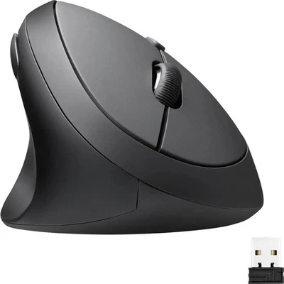 Perixx PERIMICE-719 L Ergonomische Maus Funk Schwarz 800 dpi, 1200 dpi, 1600 dpi - Bild 1 von 4