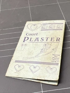 VINTAGE BOOKLET COURT PLASTER FIRST AID MEDICAL HOSPITAL - Bild 1 von 4