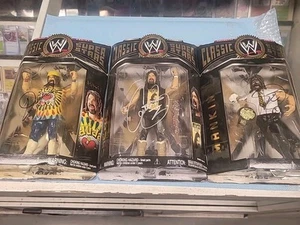 WWE Classic Superstars DUDE LOVE Figure SIGNED Jakks 2004 Mankind WWF Lot Of 3 - Picture 1 of 14