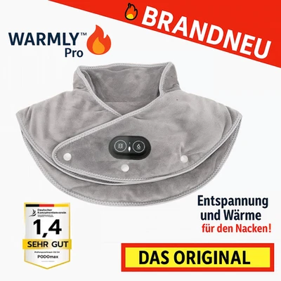 WARMLY™ Pro | Massage Wärmekissen Nackenwärmer Nackenheizkissen Heizdecke Schult - Bild 1 von 4