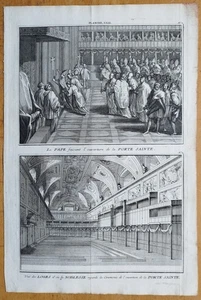 Römisch Katholische Kirche Religion 3 Große Kupferstiche Picart - 1740 - Picture 1 of 3