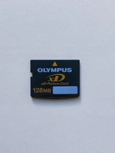 Olympus xD Picture Card 128 MB , Memory Card, Fits Olympus, Fujifilm, Tested✅ - Picture 1 of 2