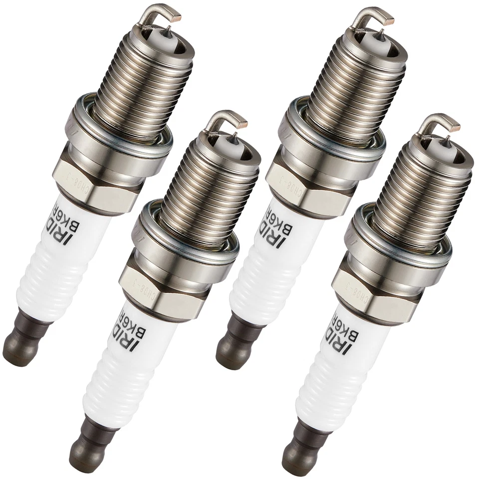 BKR6EGP/7092 Set of 4 Iridium Spark plugs For Honda Civic/Hyundai Scoupe Foto 1 de 4