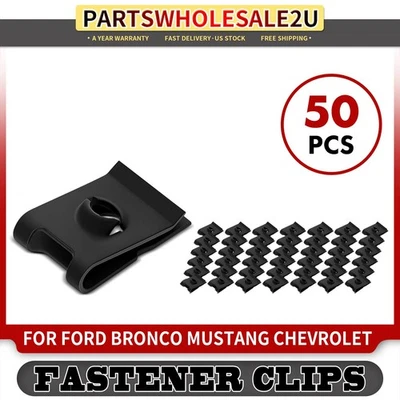 50 piezas tuerca en U de fosfato #8 tamaño de tornillo para Ford Chevrolet Dodge Plymouth Chrysler Foto 1 de 4