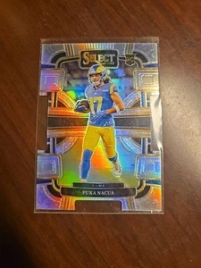 2023 Panini Select Puka Nacua Concourse Die-Cut Silver Prizm RC #56 Rams - Picture 1 of 2