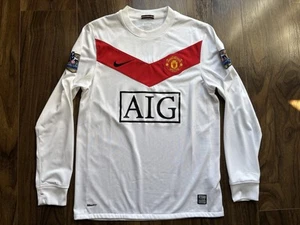 Camiseta Manchester United GK 2009/10 Reino Unido (M) con insignia retro edición 1910 nueva sin etiquetas precio de venta sugerido por el fabricante 140 GBP - Imagen 1 de 13