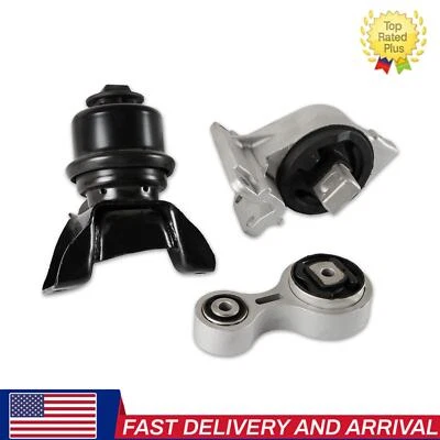For Ford Fusion Mercury Milan 2.3L & 3.0L 2006-2009 Motor & Trans Mount Set 3pcs Foto 1 de 4