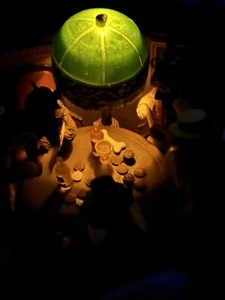 Danbury Mint Poker Playing Miniature Schnauzers Rare - Picture 1 of 9