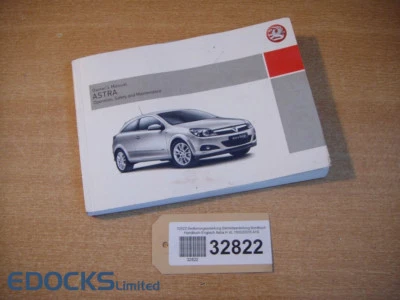 Manuale Istruzioni D'Uso Libro di Bordo Manuale Inglese Astra H Opel - Immagine 1 di 3