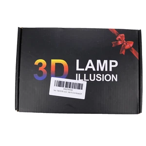 3D Led Illusion Light W/ Remote * Open Box * USS Enterprise M. Falcon Death Star - Picture 1 of 7