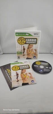 Gold's Gym Cardio Workout (Nintendo Wii, 2009) CIB Complete Tested and Working - Image 1 of 4