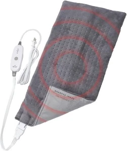 Electric Heating Pad Massaging Calming Vibration 4lb 12x24 in Sharper Image - Picture 1 of 3