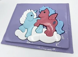 Vintage 1985 My Little Pony Tray Puzzle Hasbro 10 Piece Jigsaw Pastel Unicorn - Picture 1 of 4