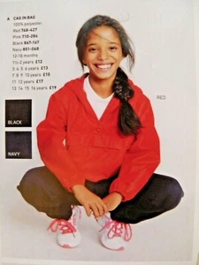 BNWT NEXT BOYS GIRLS RED CAG-IN-A-BAG CAGOULE 12 YRS 11-12 COAT JACKET WATERPROO - Picture 1 of 12