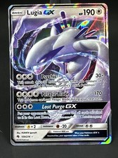 Lugia GX 159/214 ULTRA RARE Pokemon SM Lost Thunder TCG HOLO LP 2018 b2