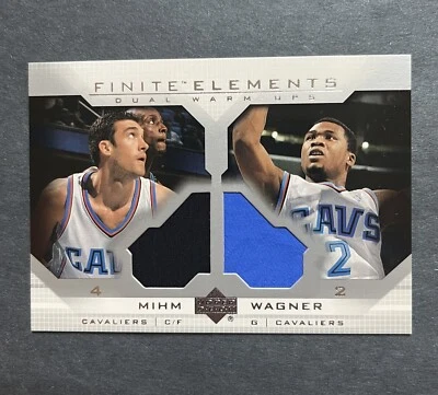 2003-04 Upper Deck Finite Elements Warmups #FE24 Chris Mihm DaJuan Wagner - Image 1 of 2