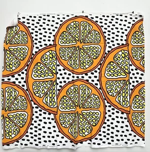 Ikea Orangelilja Fabric Orange Slices Ida Pettersson 2015 Rare - Picture 1 of 5