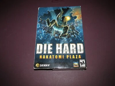 Die Hard Nakatomi Plaza PC CD-ROM Sierra 2002 Complete w/ Manual Bruce Willis  - Image 1 of 4