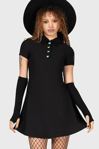 KILLSTAR Minikleid - Lil Vampurr Fledermaus Cute Goth Gothic Alternative - Bild 1 von 64