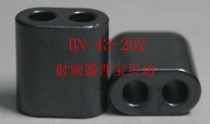 5 pezzi nucleo in ferrite doppio foro RF: BN-43-202 - Foto 1 di 1