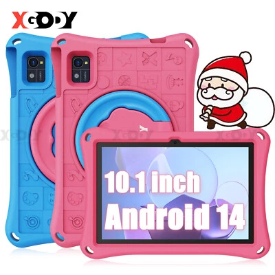 2025 Neu 10.1 Zoll Kids Tablet 8GB+64GB Android 14 Tablet 6000mah WiFi Kamera - Bild 1 von 4