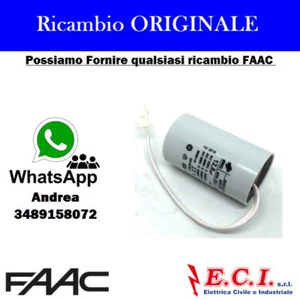 63002785 FAAC CONDENSATORE 12,5MF PER MOTORE 746 - Picture 1 of 1