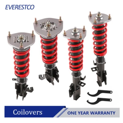 Full Coilovers Struts Suspension Kit For 1988-1999 Toyota Corolla Adj. Height Foto 1 de 4