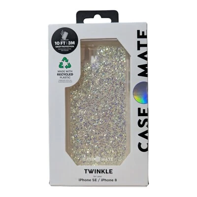 i1. Funda Case-Mate Twinkle para Apple iPhone SE/iPhone 8 - Brillo iridiscente Foto 1 de 2