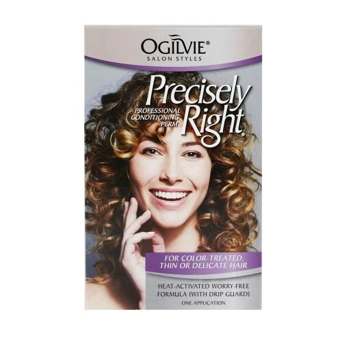 4 Pack Ogilvie Precisely Right Perm Color Treated Thin Or Delicate Hair 1 Ct Ea - Image 1 of 1