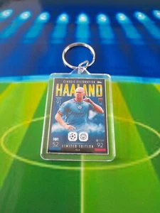 Erling Haaland Card Inspired Keyring/Bag Tag - Picture 1 of 2