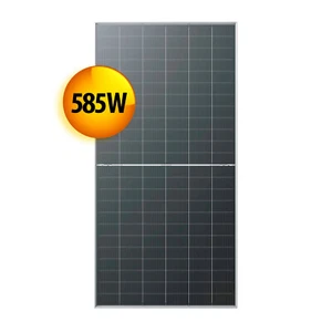Jinko Solar N-Type 585W Bifacial Dual Glass Hochleistungs Modul silberner Rahmen - Bild 1 von 4