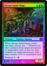 Shivan Sand-Mage FOIL Future Sight PLD Red Uncommon MAGIC MTG CARD ABUGames