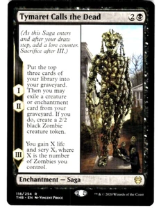 MTG Theros Beyond Death Tymaret Calls the Dead THB 118/254 R NM/MT - Picture 1 of 1