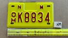 *License Plate, New Mexico, Off Highway, ATV, k 8834
