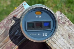 1978 HONDA HAWK I CB400 PILOT GAUGE INDICATOR METER VINTAGE CB Hondamatic - Picture 1 of 4