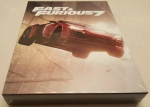 Fast and Furious 7 Full Embossed Slip Cover STEELBOOK (Blu-ray, Czech) Filmarena - Picture 1 of 7