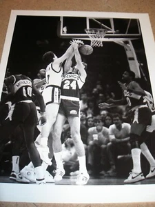 1987 Chris Mullin Golden State Warriors HOF Forward Examiner Type 1 Press Photo - Picture 1 of 2