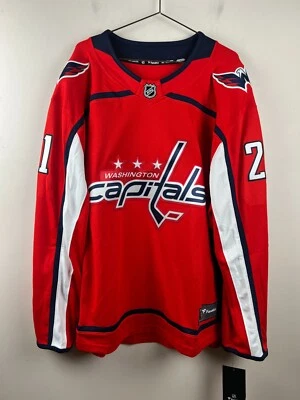 New Washington Capitals Protas #21 NHL Fanatics Breakaway Jersey Men’s 2XL Red - Image 1 of 4