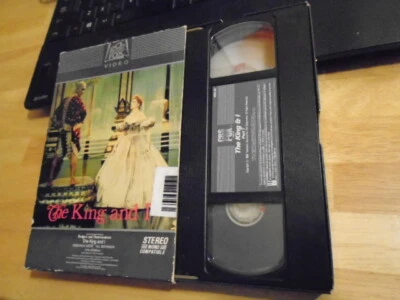 RARE OOP The King & I VHS film 1956 Yul Brynner Rita Moreno 20TH FOX DRAWER BOX Foto 1 de 2