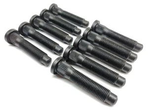 Extended Wheel Studs x 10 for MITSUBISHI LANCER EVOLUTION EVO I II III 1992-96 - Picture 1 of 2