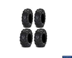 Set of ITP Mud Lite II Tires 28x9-14 & 28x11-14 ATV Tires (4) - Picture 1 of 4