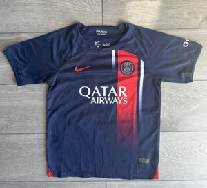 PSG 2023 Home Shirt Paris ST Germain Shirt (age 9-10 Years) - Picture 1 of 5
