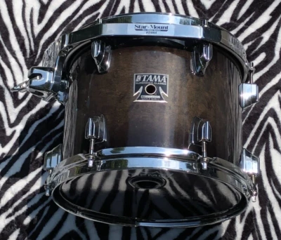 Tama Superstar Classic Rack Tom барабан 8 x 10 дюймов черный прозрачный выцветающий портированный - Изображение 1 из 4