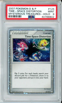 POKEMON MYSTERIOUS TREASURES TIME SPACE DISTORTION 124 ULTRA PSA 9 MINT 40788802 - Image 1 of 2