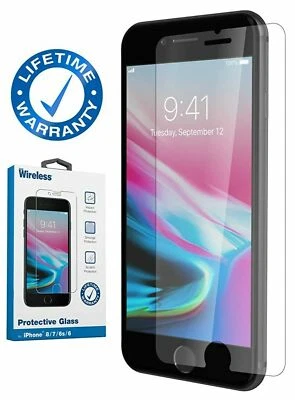 Protector de pantalla Just Wireless de vidrio templado protector para iPhone 8 7 6s 6Plus Foto 1 de 4
