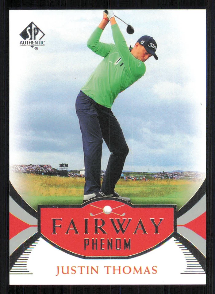 2021 SP Authentic Justin Thomas Fairway Phenom Rookie RC #EA-JT - Image 1 of 2