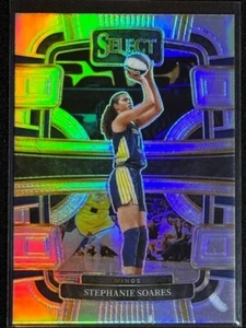 Stephanie Soares - 2024 Panini Select WNBA Concourse Silver Prizm #7 WINGS - Picture 1 of 2